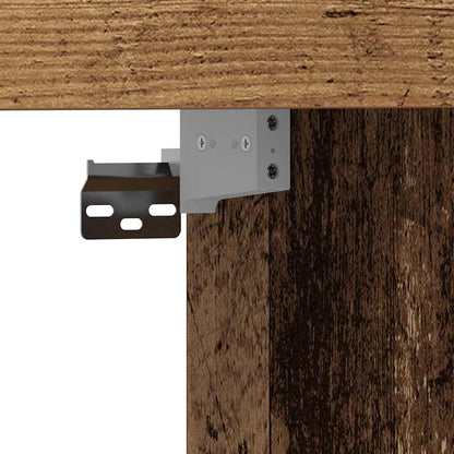 TV-skåp Gammalt trä 152 x 22 x 113 cm Konstruerat trä