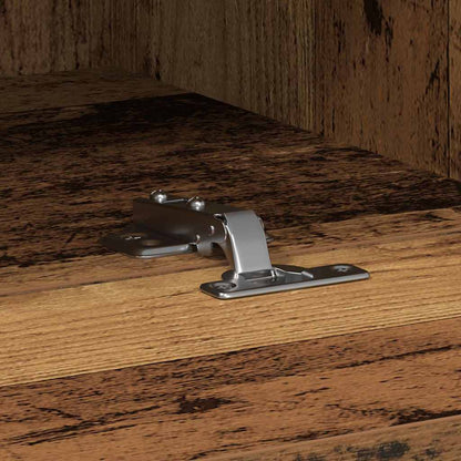 TV Vägghylla Gammalt trä 100 x 30 x 30 cm Konstruerat trä