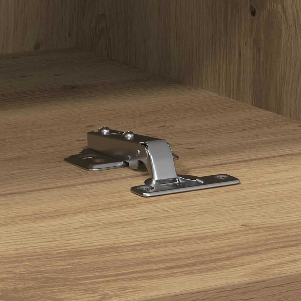 TV Vägghylla 2 pcs artisan ek 100 x 30 x 30 cm Konstruerat trä