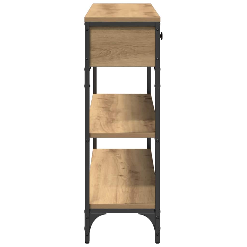 Konsolbord Artisan Ek 72,5 x 25 x 75 cm Konstruerat trä