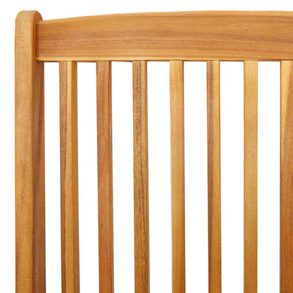 Trädgårds Bistro Set 3 pcs Brun Massivt Akaciaträ