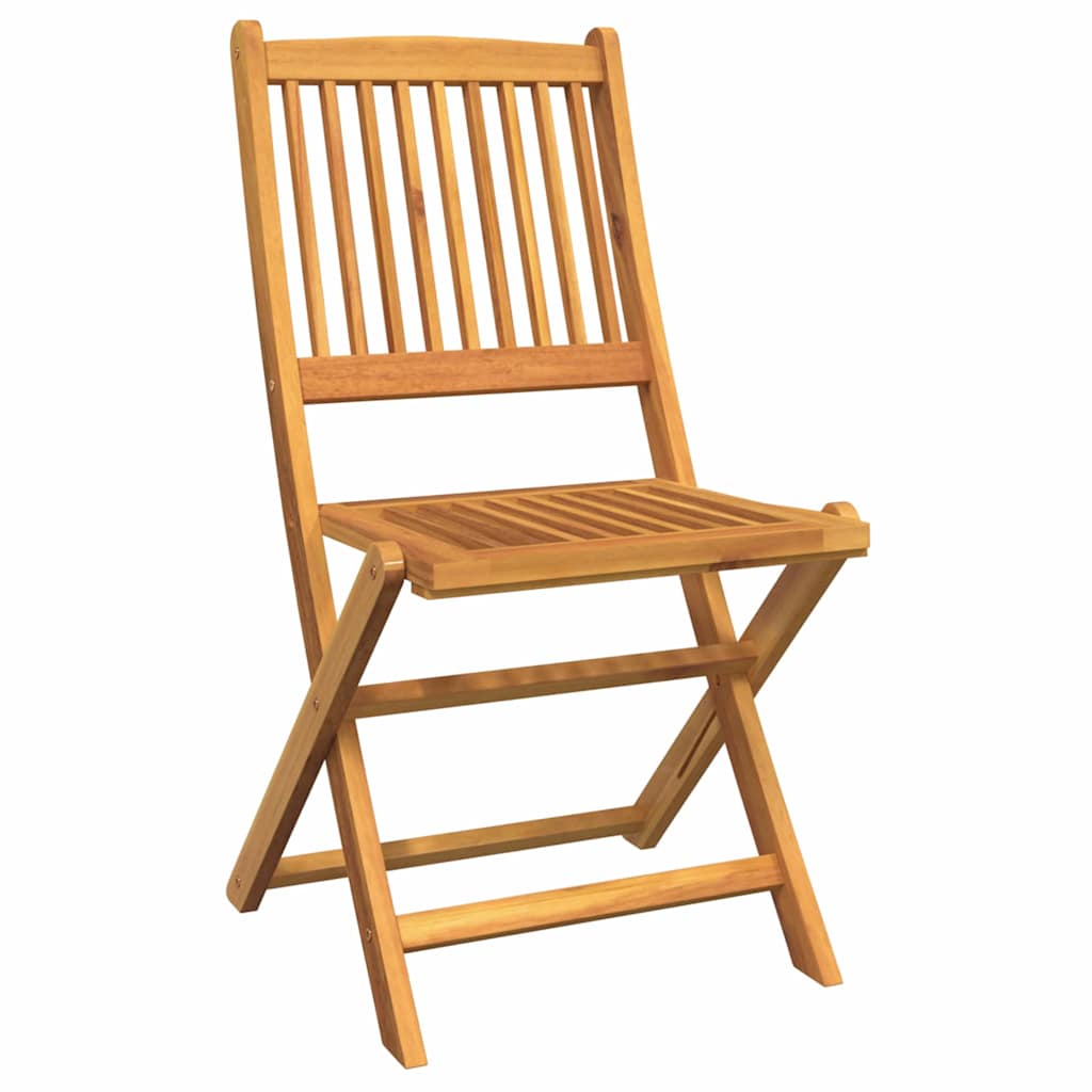 Trädgårds Bistro Set 3 pcs Brun Massivt Akaciaträ