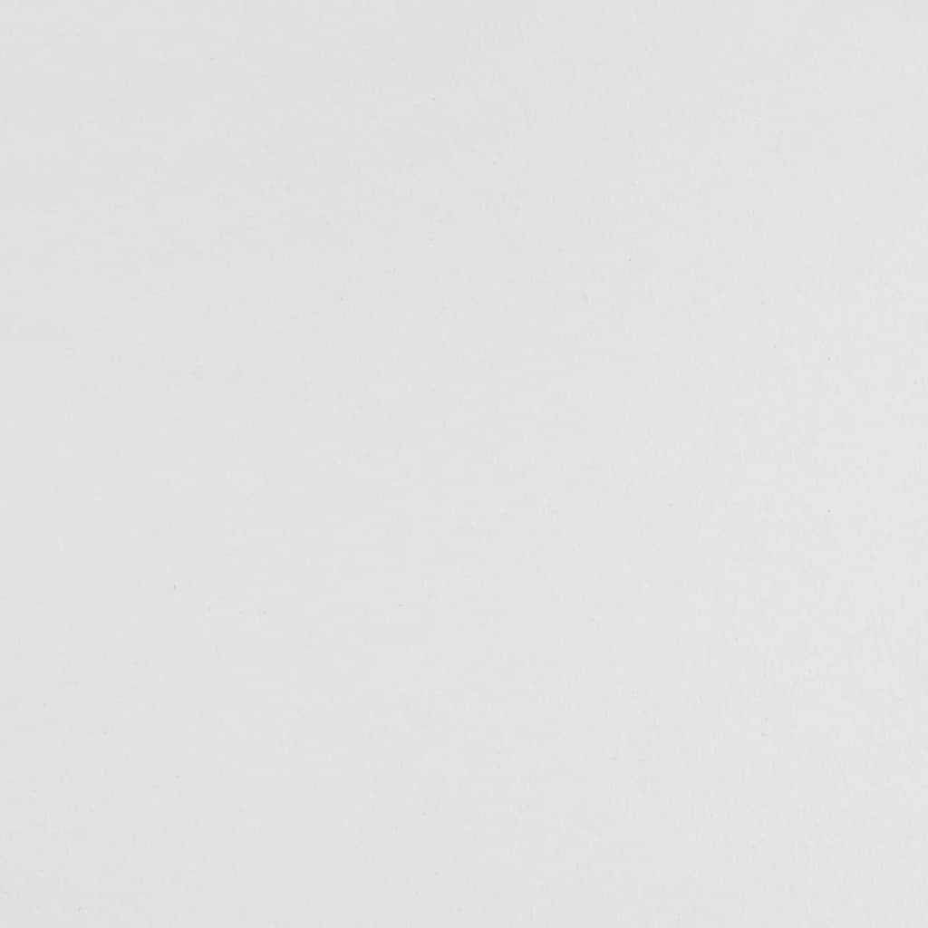 Fällbart bistroset 3 pcs Vit Stål