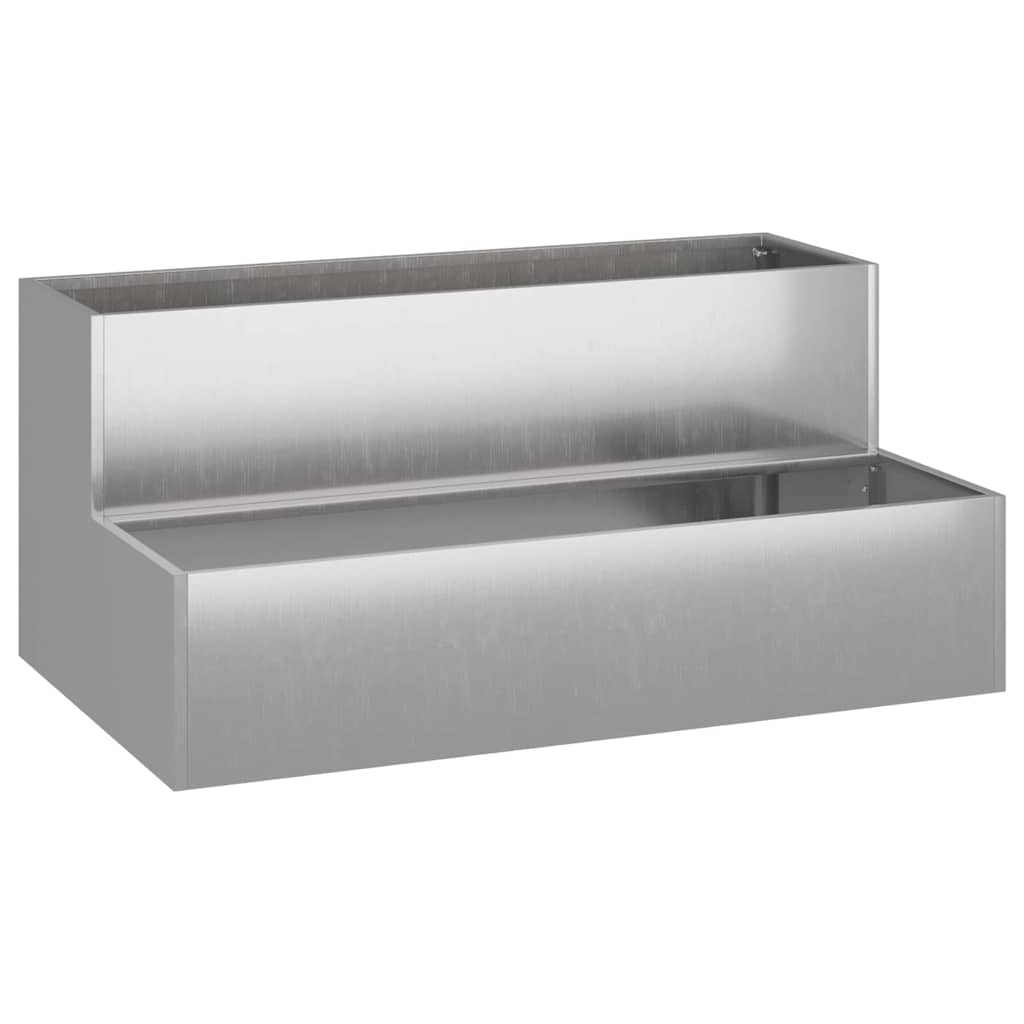 Trädgårdsplanterare Rostig 100 x 60 x 45 cm Väderbeständig stål
