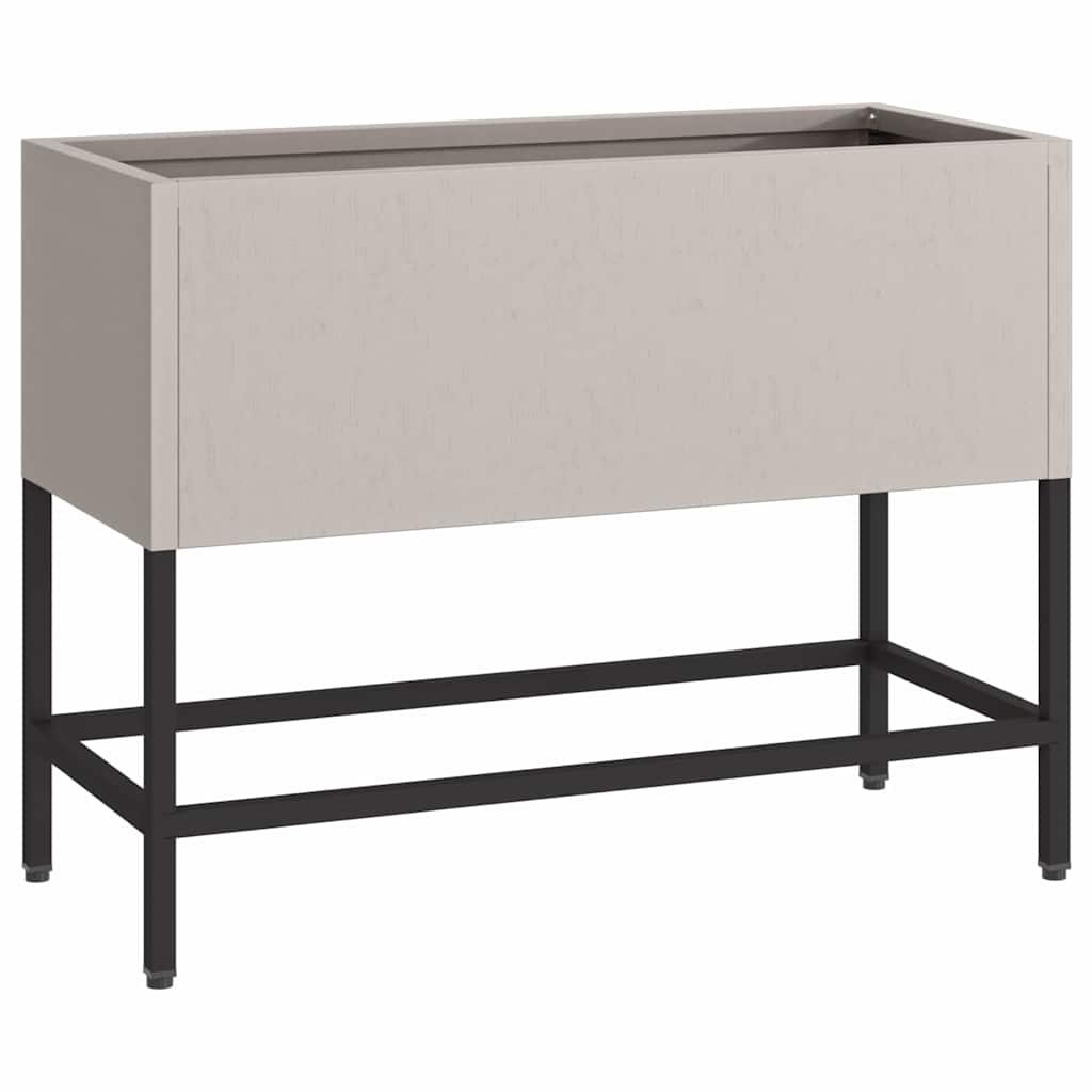Höjdträdgårdsplanterare Rostig 60 x 26 x 45 cm