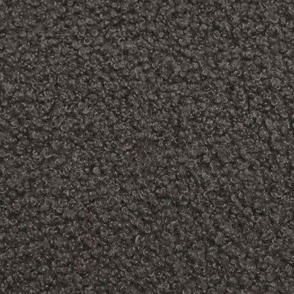 fåtölj Mörkgrå 63 x 67 x 94 cm Fårtyg och Faner