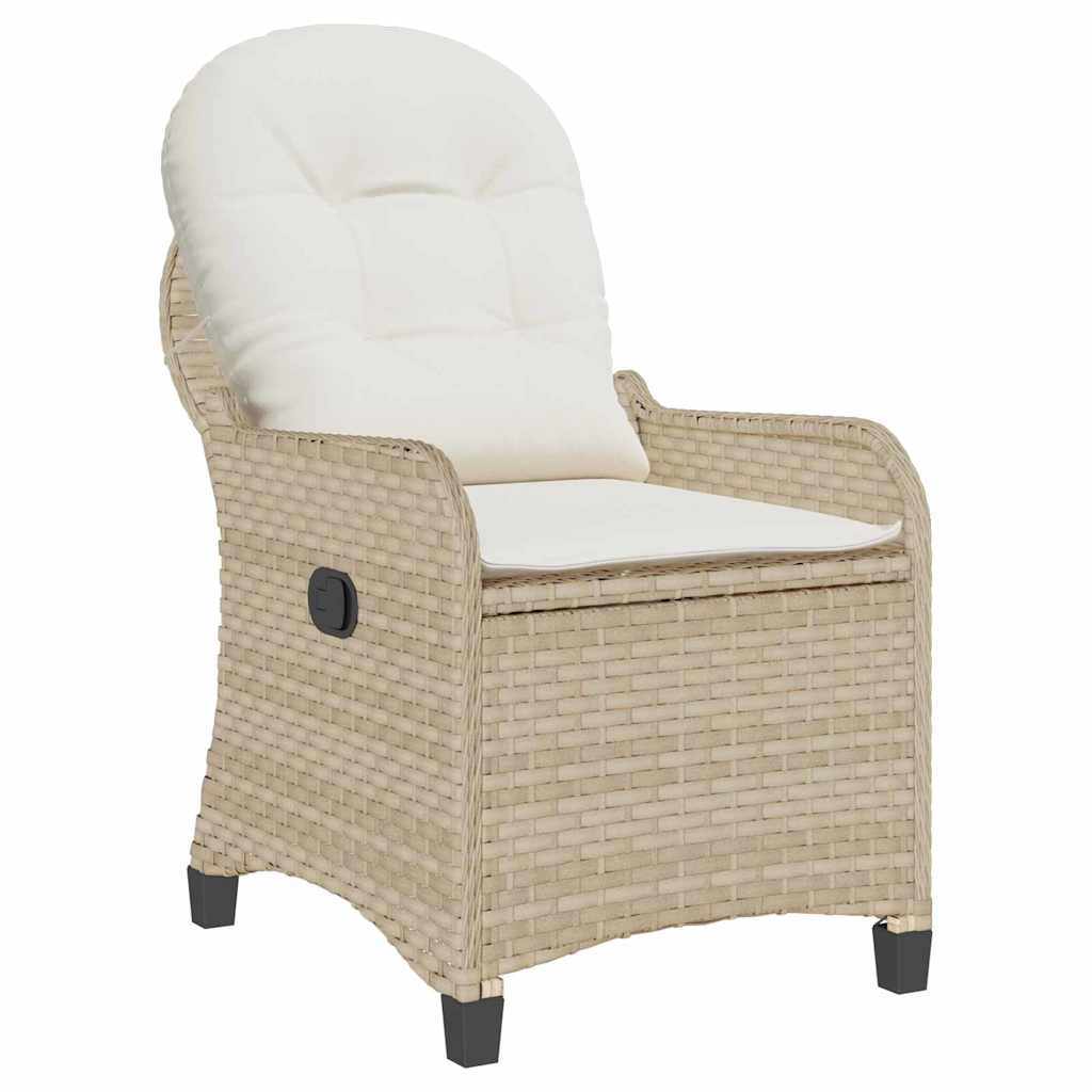 Reclinerfåtölj Beige 56 x 66 x 95cm konstrotting