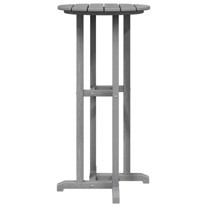 Barbord Ljusgrå 55 x 55 x 107 cm polyeten