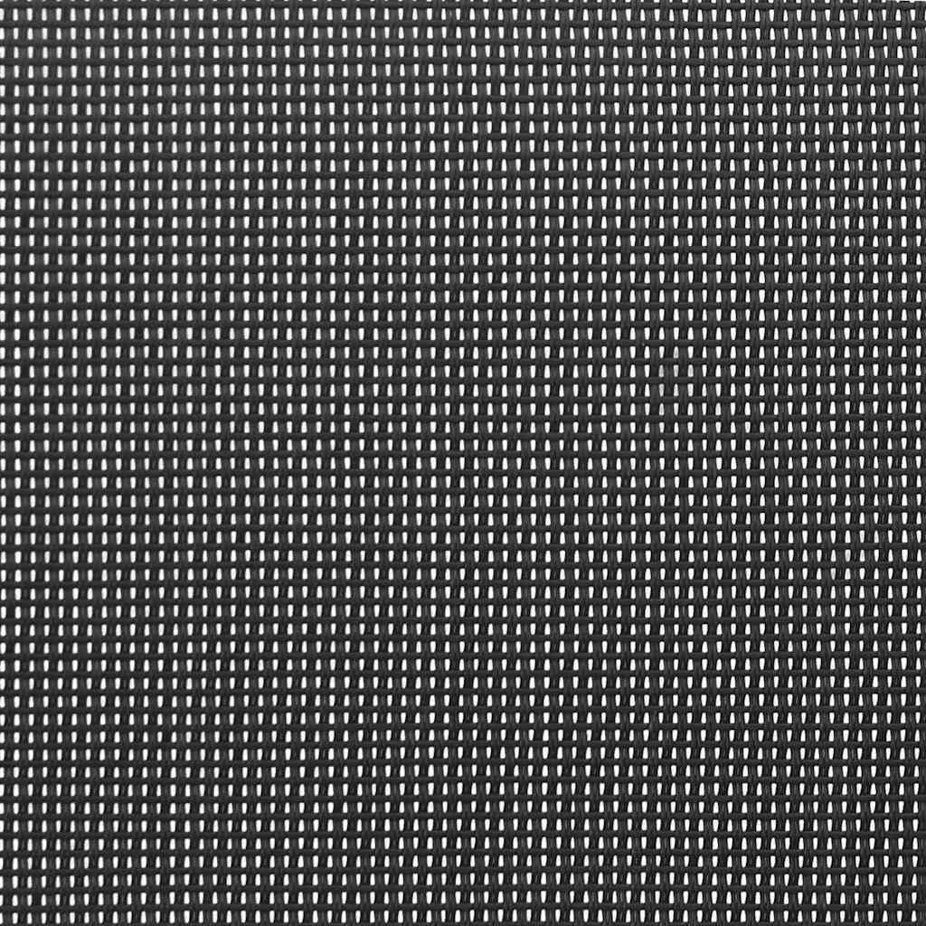 Trädgårds Bistro Set 3 pcs Svart Stål