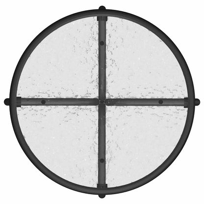 Trädgårds Bistro Set 3 pcs Svart Stål