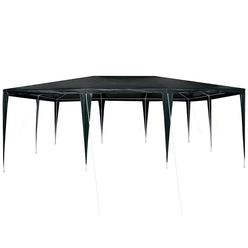 Partytält Grön 600 x 400 x 266 cm Polyeten och Stål