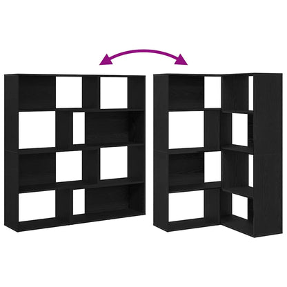 Garderob 2 pcs Svart Ek 85 x 85 x 140 cm Konstruerat trä