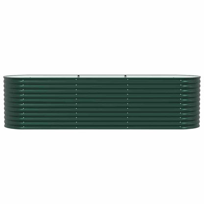 Höjd bädd Grön 320 x 80 x 81 cm Stål