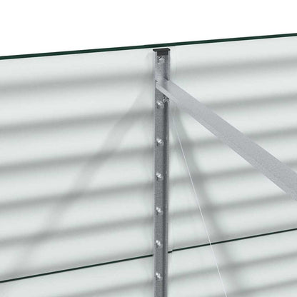 Höjd bädd Grön 240 x 80 x 81 cm Stål