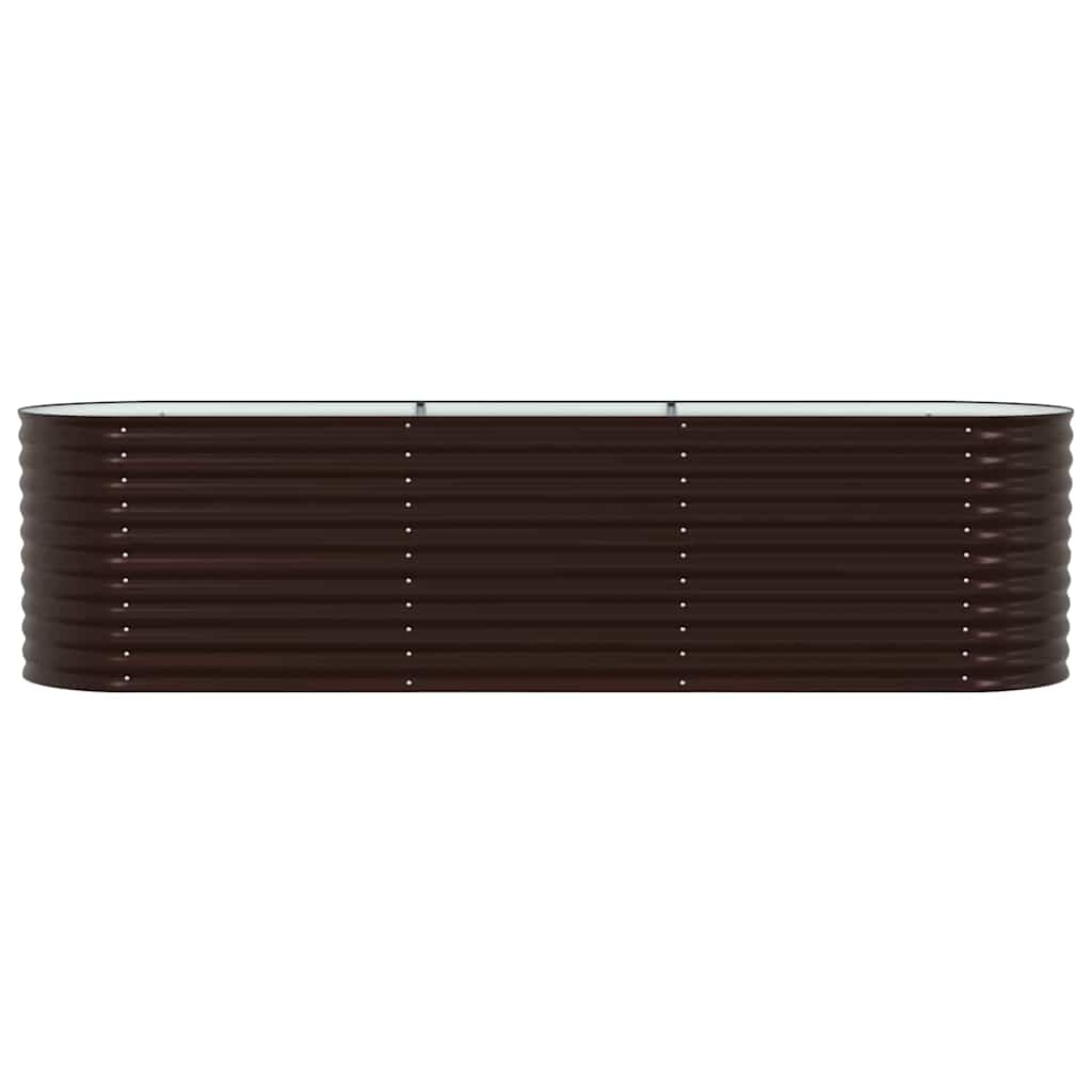 Höjd bädd Brun 320 x 80 x 81 cm Stål