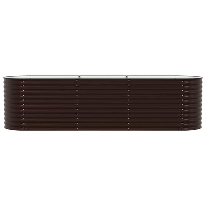 Höjd bädd Brun 320 x 80 x 81 cm Stål