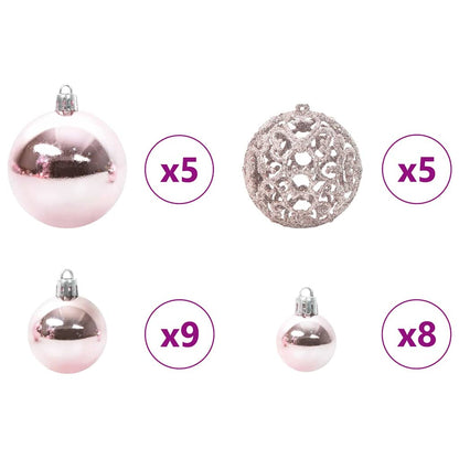 Plast Hingad Julgran med 150 LED-lampor Grön 120 cm PE och PVC