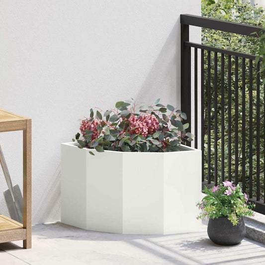 Hörnställning Vit 45 x 45 x 35 cm Stål