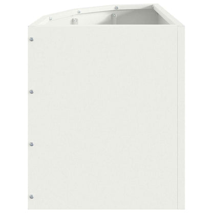 Hörnställning Vit 30 x 30 x 35 cm Stål