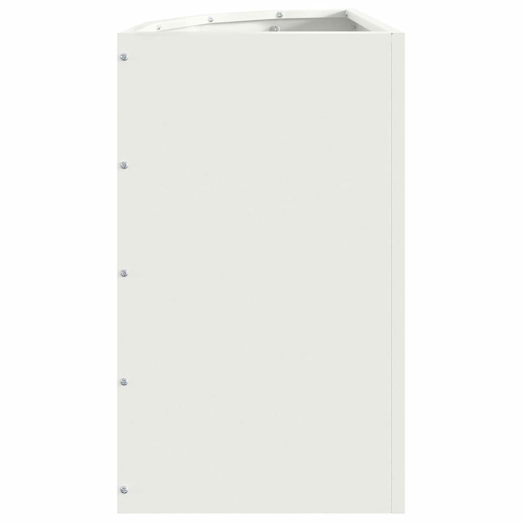 Hörnställning Vit 30 x 30 x 50 cm Stål