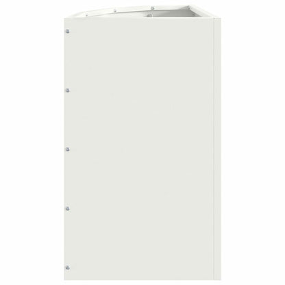 Hörnställning Vit 30 x 30 x 50 cm Stål