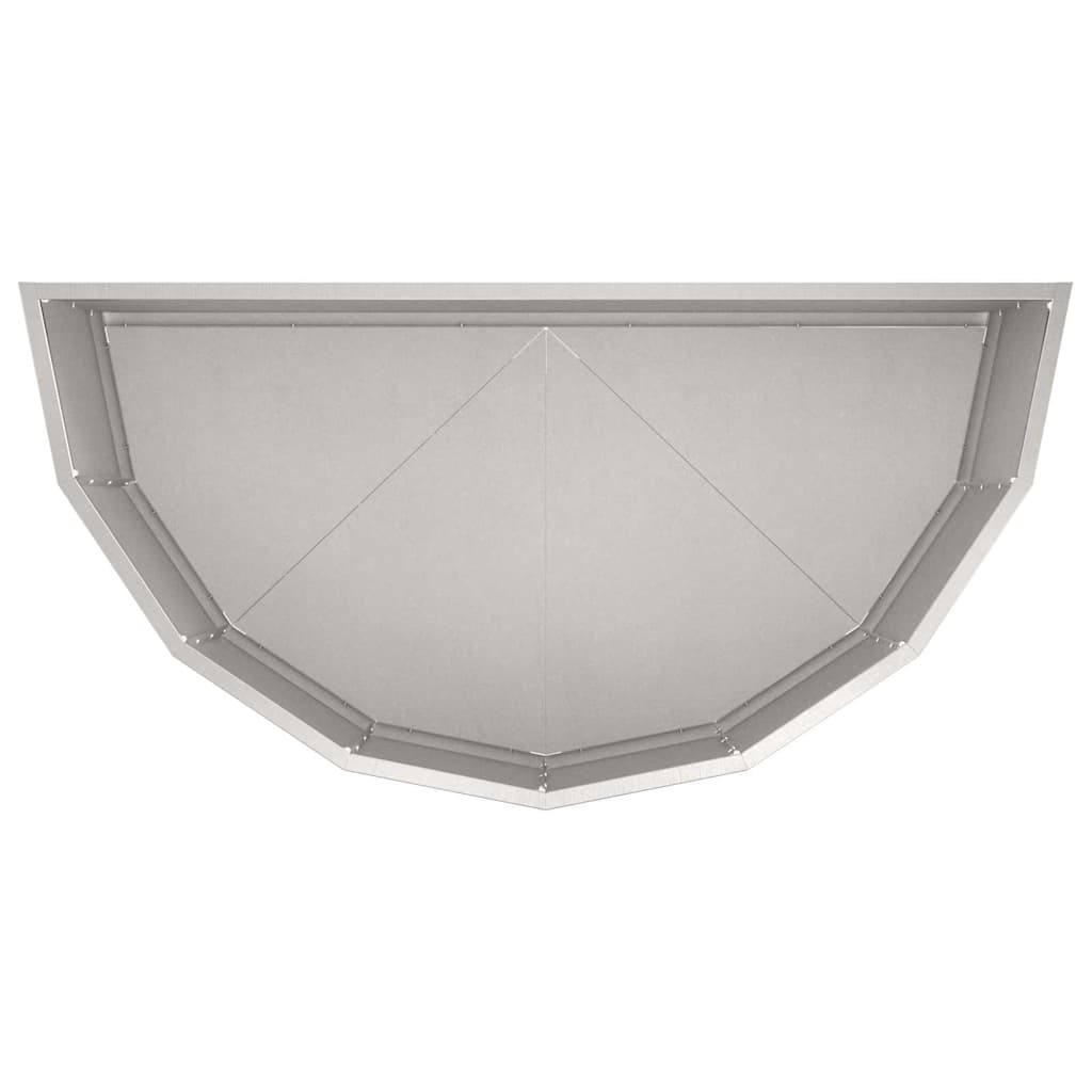 Planteringskärl Silver 90 x 45 x 35 cm Rostfritt stål