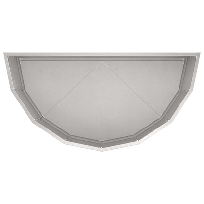 Planteringskärl Silver 90 x 45 x 35 cm Rostfritt stål