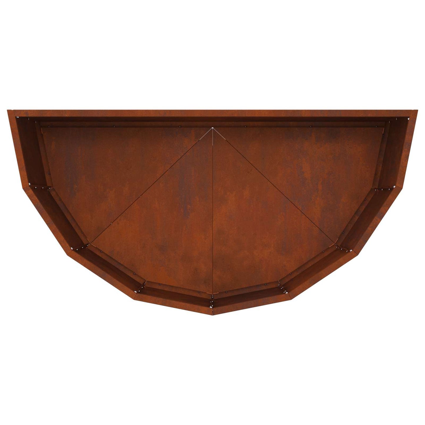 Planteringskärl Rostig 90 x 45 x 35 cm Väderbeständig stål