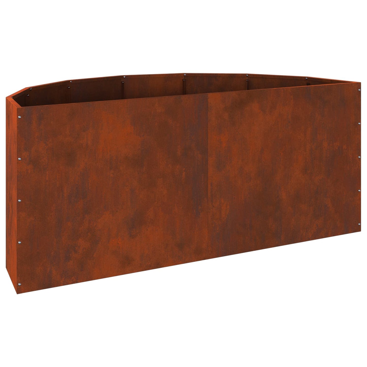 Planteringskärl Rostig 120 x 60 x 50 cm Väderbeständig stål