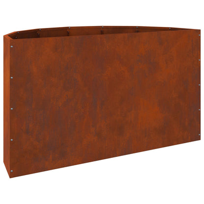 Planteringskärl Rostig 90 x 45 x 50 cm Väderbeständig stål