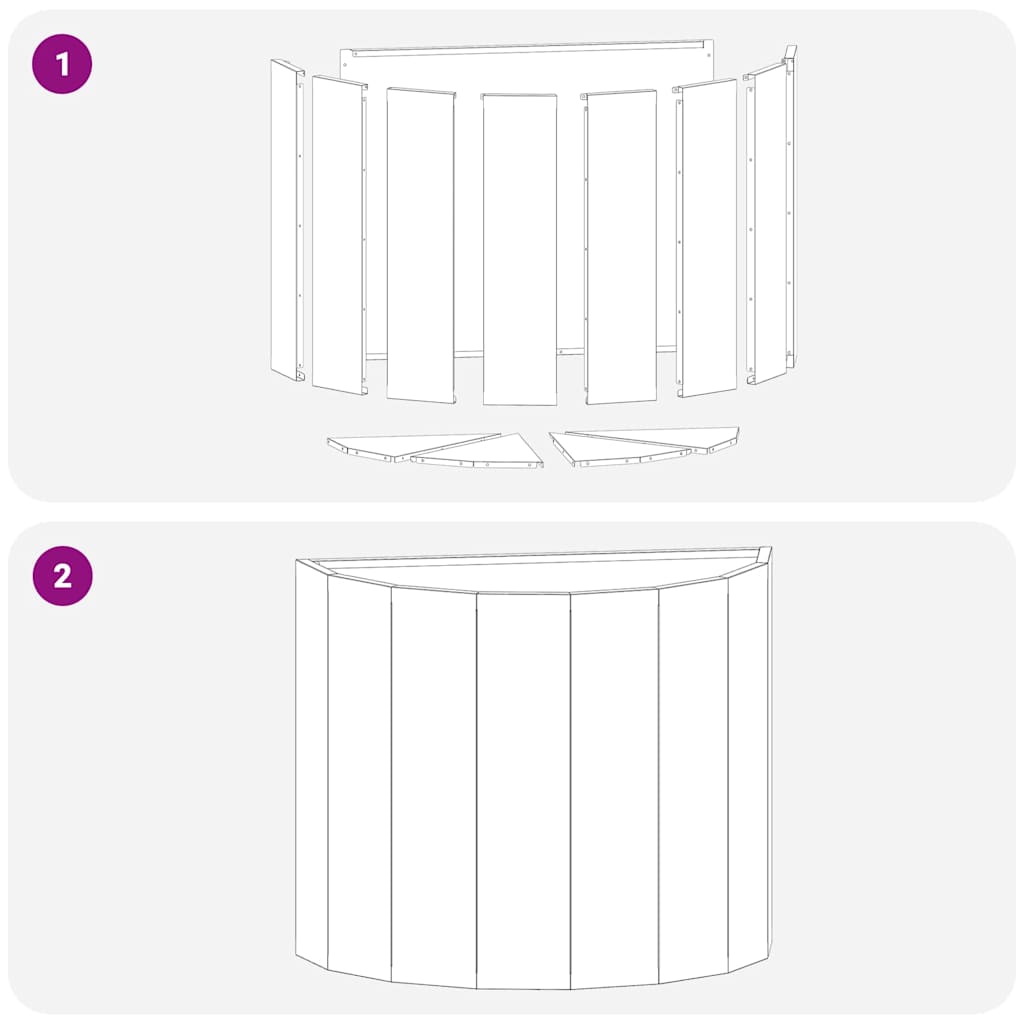 Planteringskärl Svart 60 x 30 x 50 cm Stål