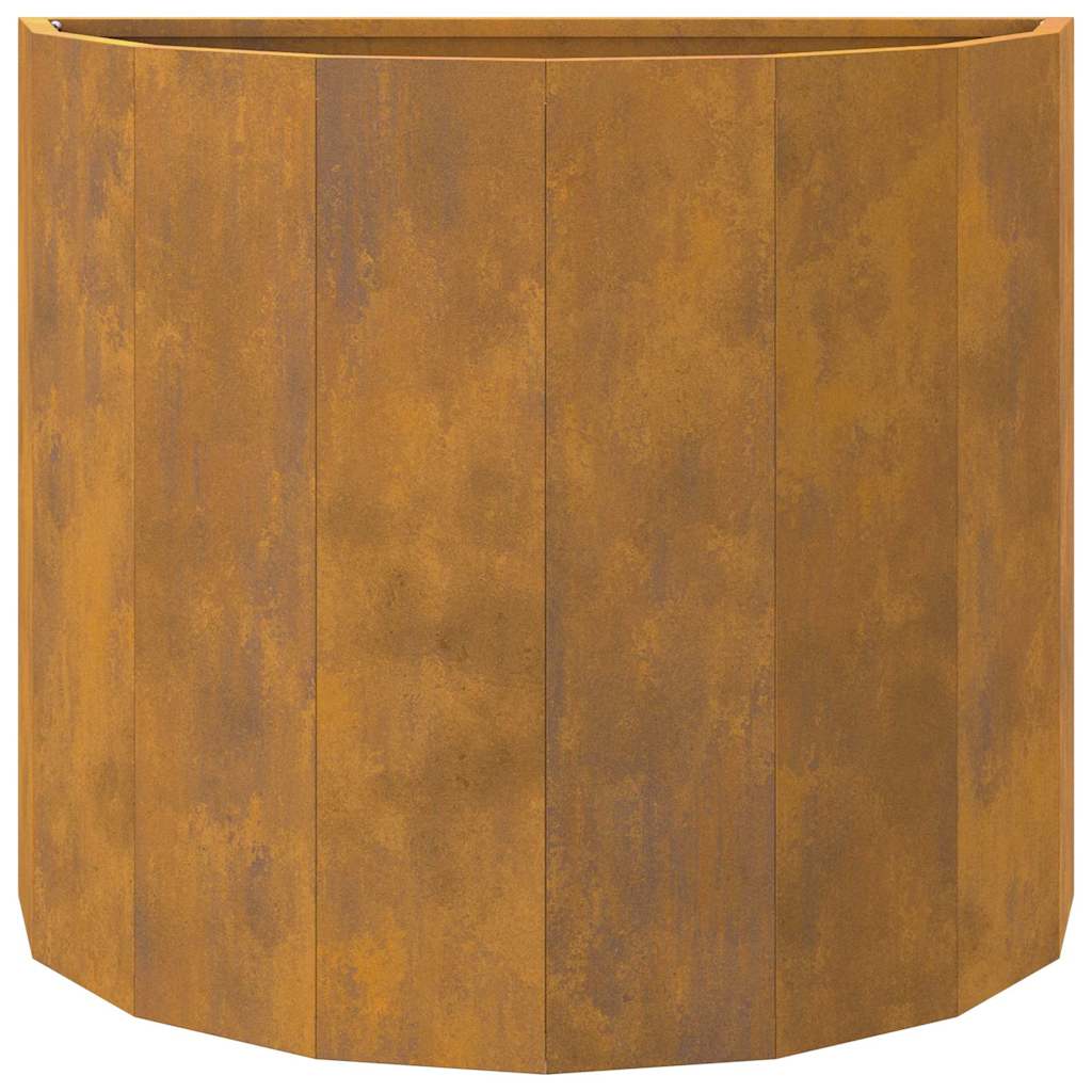 Planteringskärl Rostig 60 x 30 x 50 cm Väderbeständig stål