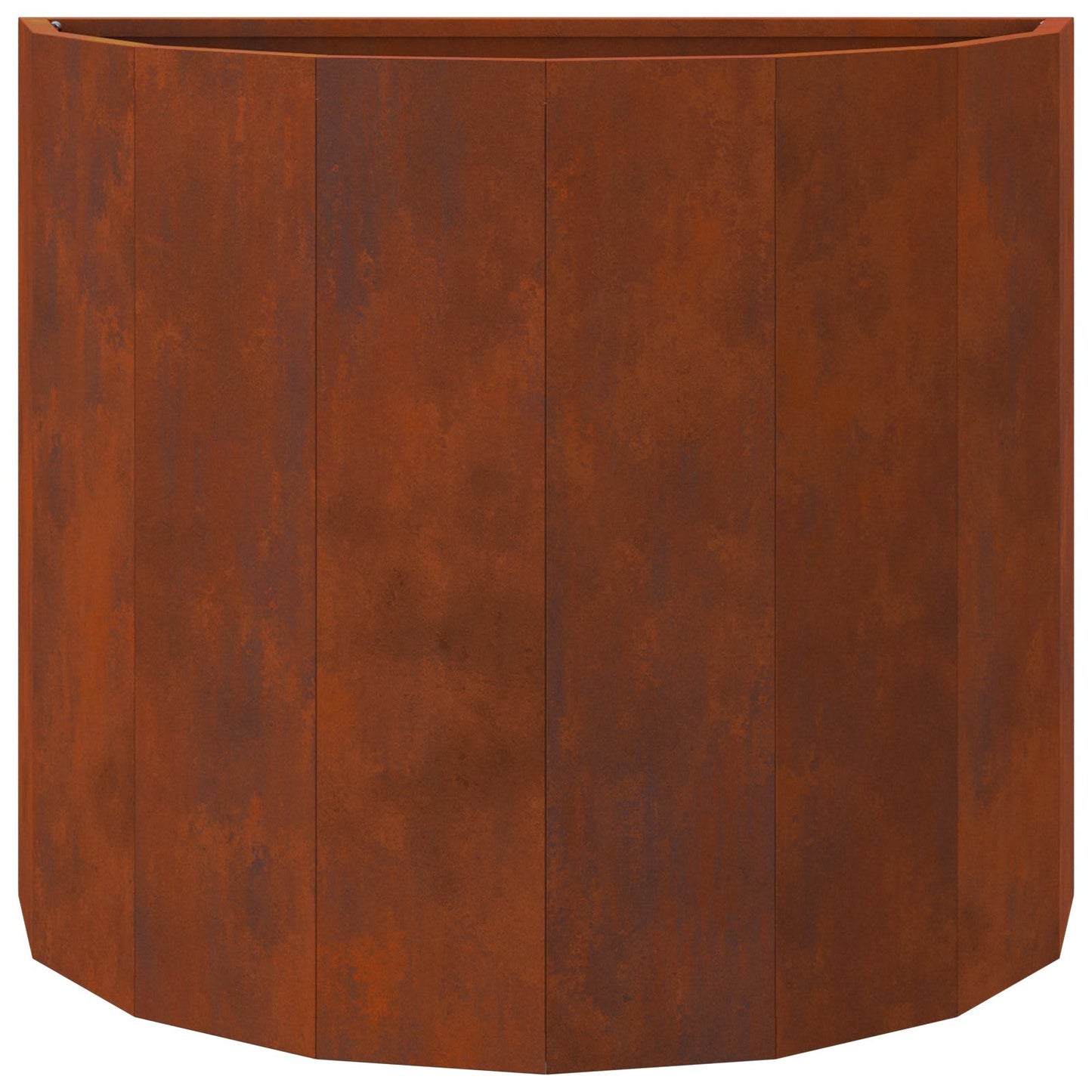 Planteringskärl Rostig 60 x 30 x 50 cm Väderbeständig stål