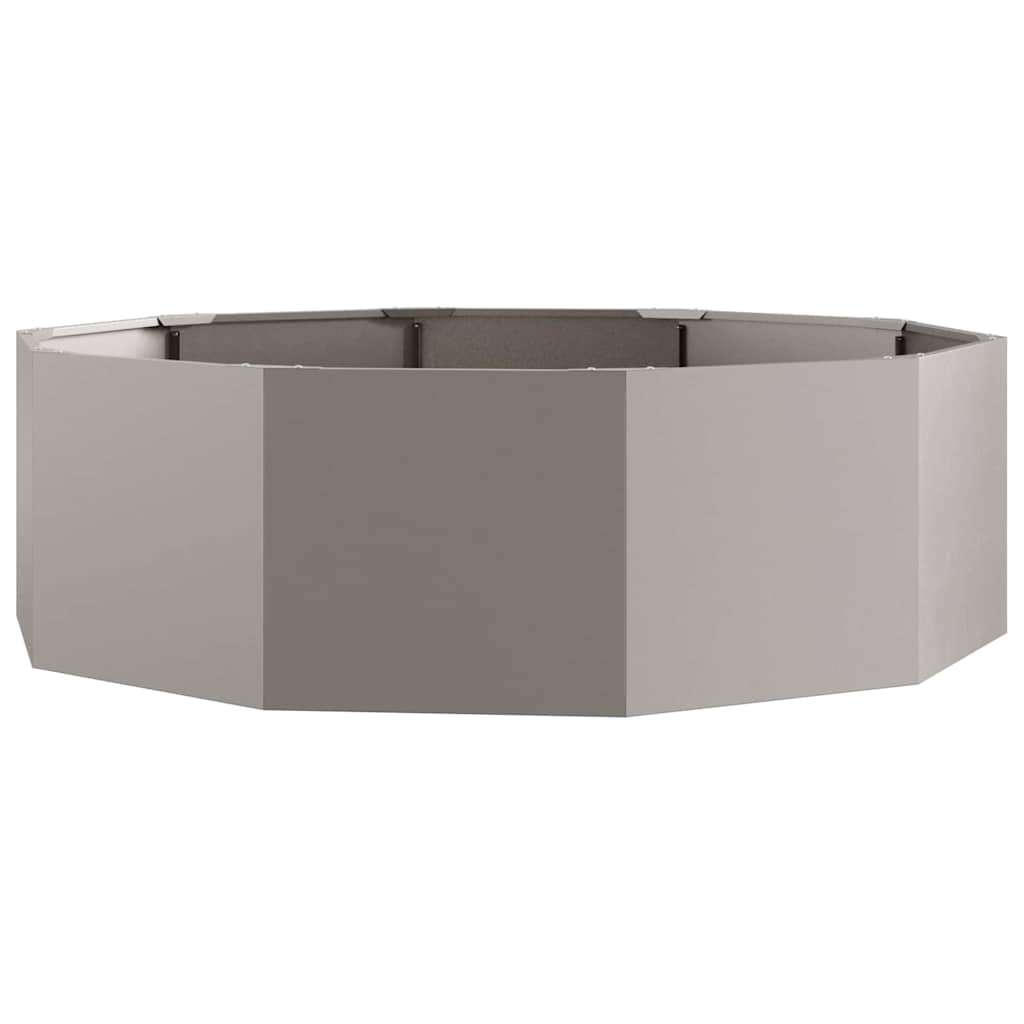 Planteringskärl Rostig 120 x 120 x 35 cm Väderbeständig stål