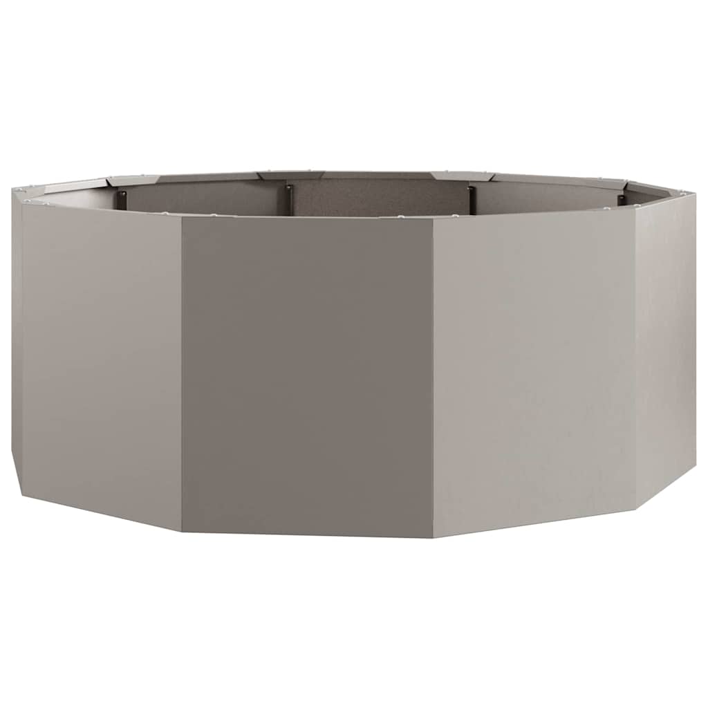 Planteringskärl Rostig 90 x 90 x 35 cm Väderbeständig stål