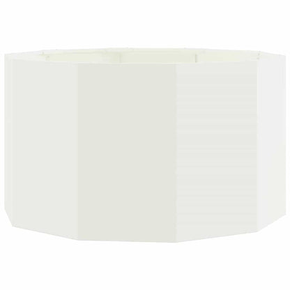 Planteringskärl Vit 90 x 90 x 50 cm Stål