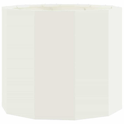 Planteringskärl Vit 60 x 60 x 50 cm Stål