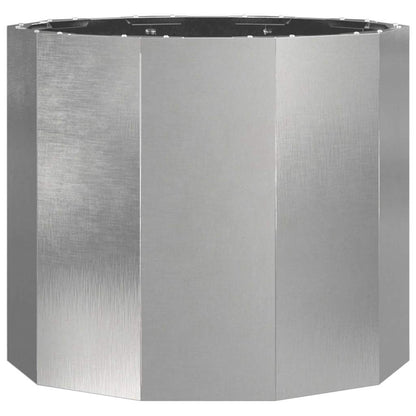 Planteringskärl Silver 60 x 60 x 50 cm Rostfritt stål