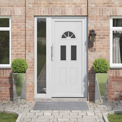 Planteringskärl 2 pcs Silver 30 x 30 x 75 cm Galvaniserat Stål