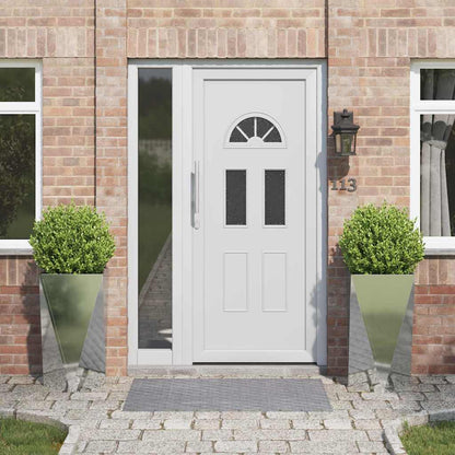 Planteringskärl 2 pcs Silver 40 x 40 x 75 cm Galvaniserat Stål