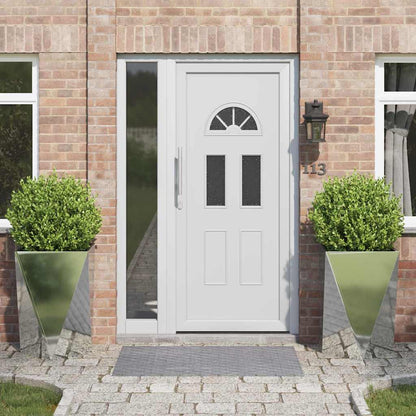 Planteringskärl 2 pcs Silver 50 x 50 x 75 cm Galvaniserat Stål