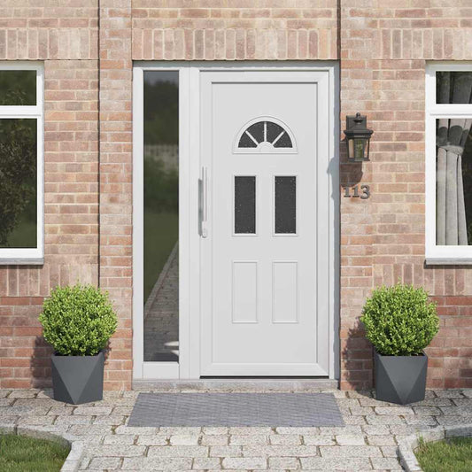 Planteringskärl 2 pcs Antracit 30 x 30 x 30 cm Stål