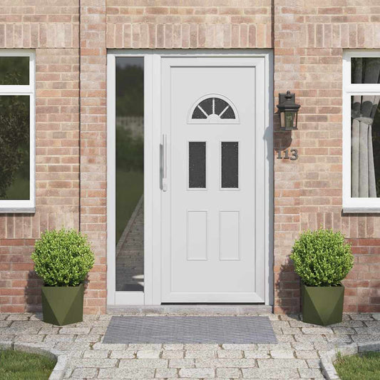 Planteringskärl 2 pcs Olivgrön 30 x 30 x 30 cm Stål