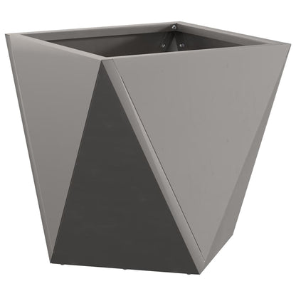 Planteringskärl 2 pcs Rostig 30 x 30 x 30 cm