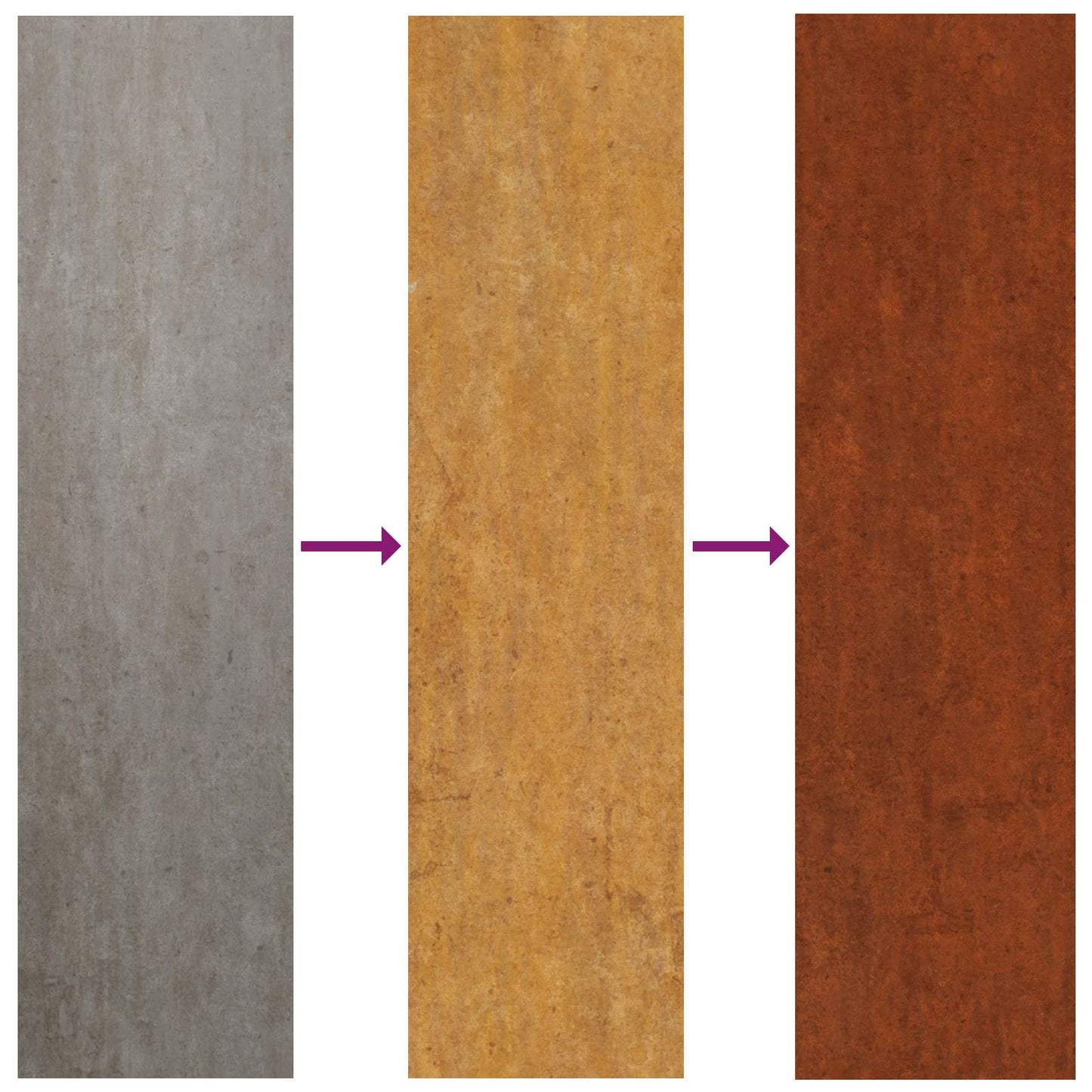 Planteringskärl 2 pcs Rostig 30 x 30 x 30 cm