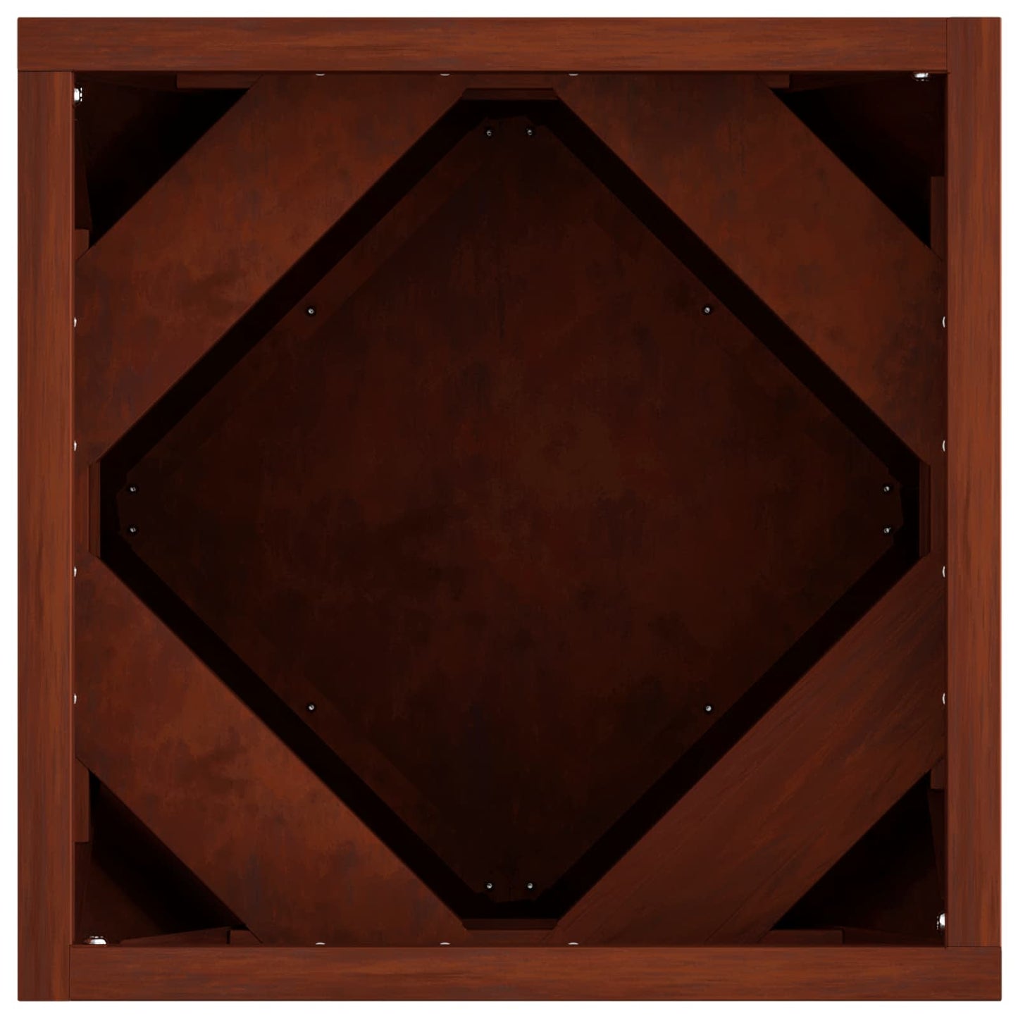 Planteringskärl 2 pcs Rostig 30 x 30 x 30 cm