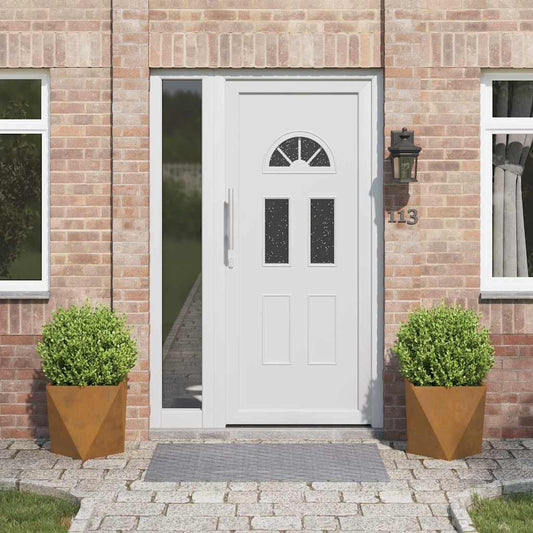 Planteringskärl 2 pcs Rostig 40 x 40 x 40 cm