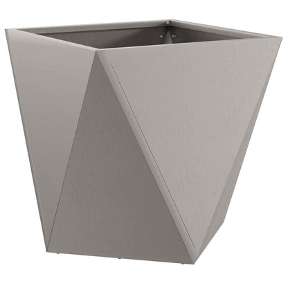 Planteringskärl 2 pcs Rostig 50 x 50 x 50 cm