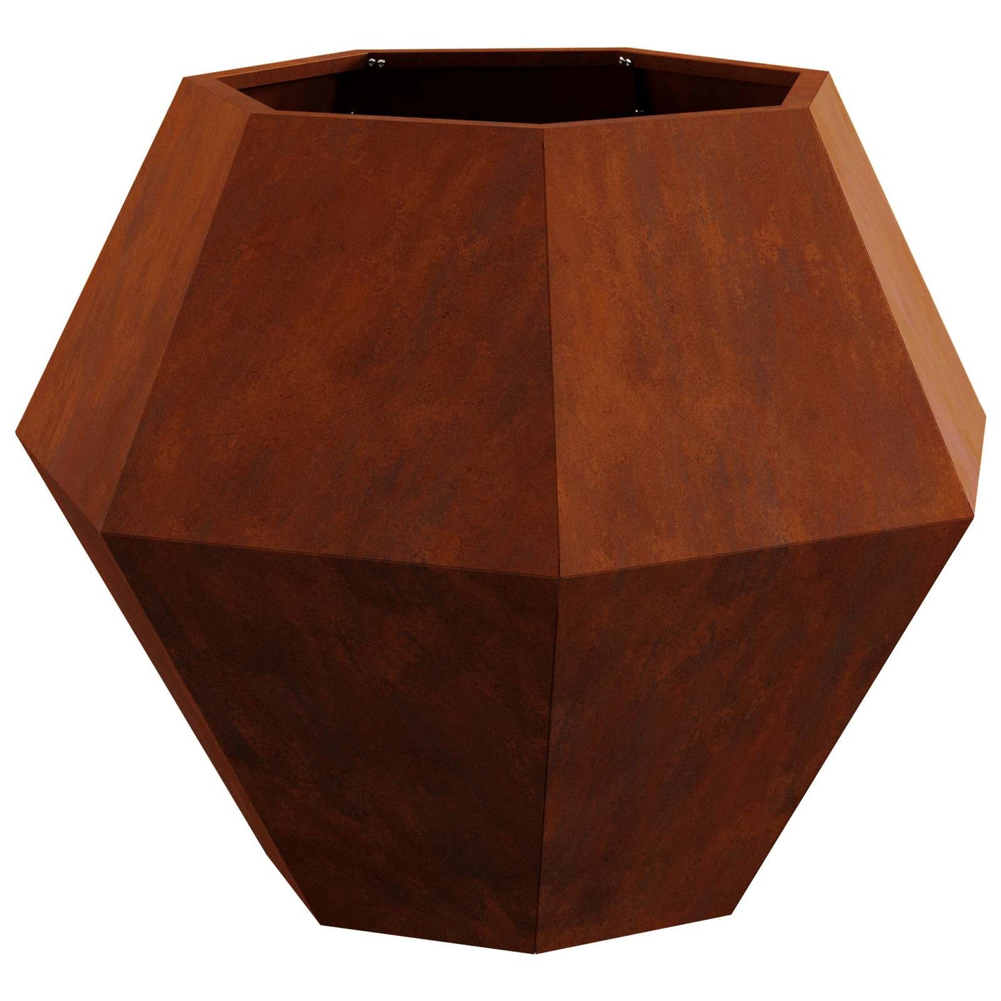 Planteringskärl Rostig 75 x 75 x 60 cm Väderbeständig stål