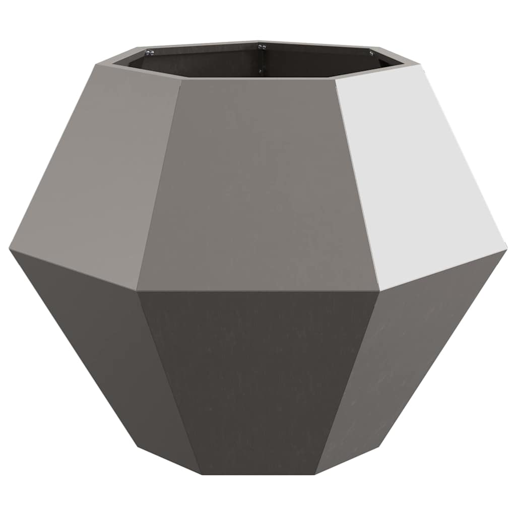 Planteringskärl 2 pcs Rostig 75 x 75 x 60 cm